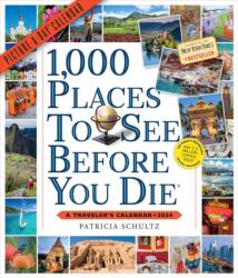 1, 000 Places to See Before You Die Picture-A-Day Wall Calendar 2024 (ISBN: 9781523518999)