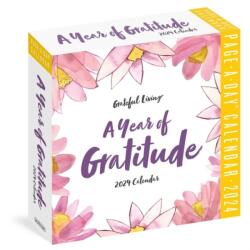 Year of Gratitude Page-A-Day Calendar 2024 (ISBN: 9781523518388)