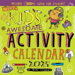 Kid's Awesome Activity Wall Calendar 2024 (ISBN: 9781523519255)