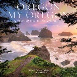 Oregon My Oregon Wall Calendar 2024 (ISBN: 9781523521784)