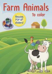 Farm Animals to color (ISBN: 9781637610855)