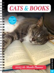 Cats & Books 2023 16-Month Planner (ISBN: 9780789342102)
