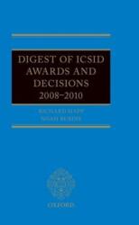 DIGEST OF ICSID AWARDS & DECISIONS 20082 (ISBN: 9780198793106)