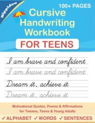 Cursive Handwriting Workbook for Teens (ISBN: 9781080543175)