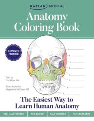 Anatomy Coloring Book with 450 Realistic Medical Illustrations with Quizzes for Each 96 Perforated Flashcards of Muscle Origin, Insertion, Action, and Innervation (ISBN: 9781506276403)