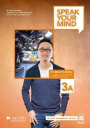 Speak Your Mind Level 3A Student's Book acess to Student's App and Digital Workbook (ISBN: 9781380031402)