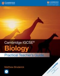 Cambridge IGCSE (R) Biology Practical Teacher's Guide with CD-ROM (ISBN: 9781316611050)