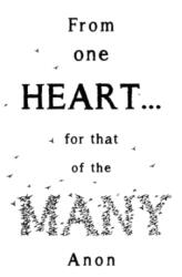 From one heart. . . for that of the many (ISBN: 9781800163379)