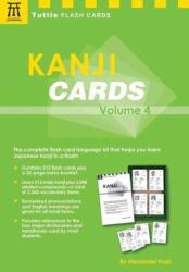 Kanji Cards Kit Volume 4 (ISBN: 9780804851763)