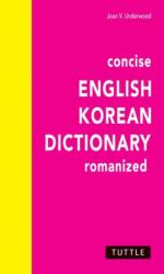Concise English-Korean Dictionary (ISBN: 9780804852944)