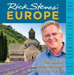 Rick Steves' Europe Page-A-Day Calendar 2023 (ISBN: 9781523515714)
