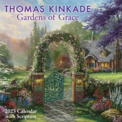 Thomas Kinkade Gardens of Grace with Scripture 2023 Wall Calendar (ISBN: 9781524872557)