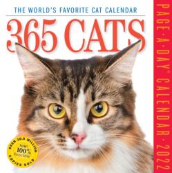 365 Cats Page-A-Day Calendar 2022 (ISBN: 9781523512805)