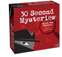 30-Second Mysteries 2022 Day-to-Day Calendar (ISBN: 9781524868185)
