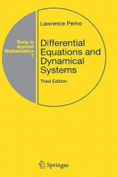 Differential Equations and Dynamical Systems - Lawrence Perko (ISBN: 9780387951164)