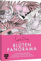 Blüten-Panorama | Atemberaubendes Blumen-Leporello zum Ausmalen und Aufstellen (ISBN: 9783745930856)