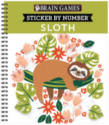 Brain Games Sticker by Number Sloth - New Seasons, Brain Games (ISBN: 9781645582434)