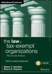 The Law of Tax-Exempt Organizations, 2026 Supplement (ISBN: 9781394354337)