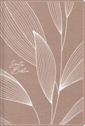 NBLA, Santa Biblia, Edicion versificada, Tamano bolsillo, Leathersoft, Con cierre, Oro Rosa, Palabras de Jesus en rojo, Comfort Print (ISBN: 9780829774368)
