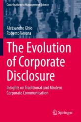 The Evolution of Corporate Disclosure (ISBN: 9783030423018)