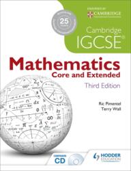 Cambridge IGCSE Mathematics Core and Extended 3ed + CD (ISBN: 9781444191707)