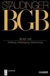 Staudinger BGB §§ 362-396 (ISBN: 9783805914109)