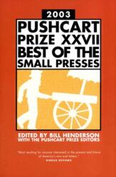 The Pushcart Prize XXVII (ISBN: 9781888889352)