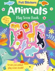 Felt Stickers Animals Play Scene Book (ISBN: 9781789585155)