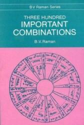 Trei sute de combinații importante (ISBN: 9788120808508)