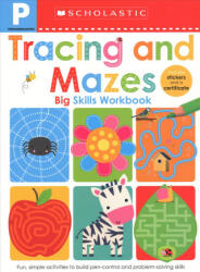 Tracing and Mazes Pre-K Workbook: Scholastic Early Learners (ISBN: 9781338531817)