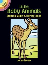 Carte de colorat: pui de animale în vitralii (ISBN: 9780486272221)