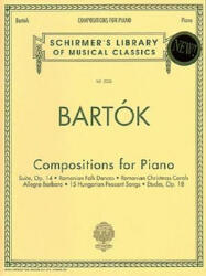 Compositions for Piano: Piano Solo - Bartok Bela, Bela Bartok (ISBN: 9780793561797)