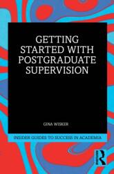 Getting Started with Doctoral Supervision (ISBN: 9780367758158)