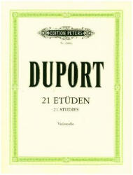 21 STUDIES FOR CELLO | Jean-Louis Duport, Friedrich Grützmacher, Walter Schulz (2017)