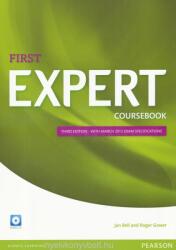 Expert First 3rd Edition Coursebook with CD Pack - Jan Bell (ISBN: 9781447962007)
