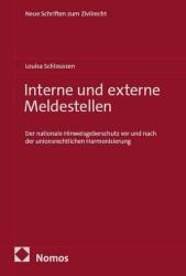 Interne und externe Meldestellen (ISBN: 9783756035861)