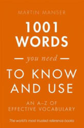 1001 Words You Need To Know And Use (2014)