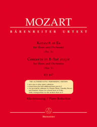 KONZERT IN ES FÜR HORN UND ORCHESTER NR. 3 KV 447 KLAVIERAUSZUG URTEXT (ISBN: 9786410236598)