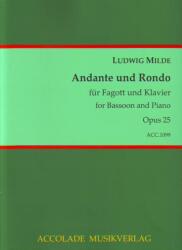 ANDANTE UND RONDO OP. 25 FÜR FAGOTT UND KLAVIER (ISBN: 9786390248284)