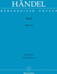 SAUL HWV 53 KLAVIERAUSZUG URTEXT (ISBN: 9786460205599)