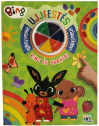 Bing és Barátai ujjfestés színezőkönyv (ISBN: 9788075183170)