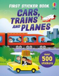 First Sticker Book Cars, Trains and Planes (ISBN: 9781836048206)