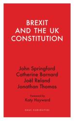 Brexit and the UK Constitution (ISBN: 9781914979514)