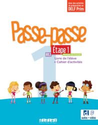 Passe-Passe 1 etape 1 podręcznik + ćwiczenia + app (ISBN: 9782278112340)