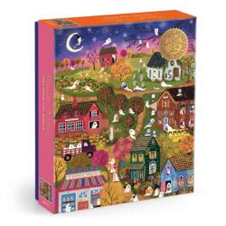 Joy Laforme Spooky Village 1000 Piece Foil Puzzle (ISBN: 9780735386075)
