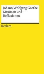 Maxime și reflecții (ISBN: 9783150186985)