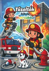 Tűzoltók kifestő matricákkal (ISBN: 9789635104888)