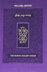 Koren Shalem Siddur with Tabs, Compact, Purple - Koren Publishers, Jonathan Sacks (ISBN: 9789653019553)