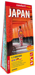 Comfort! map Japan 1: 1 400 000 (ISBN: 9788383558240)