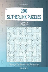 Slitherlink Puzzles - 200 Easy to Master Puzzles 14x14 vol. 21 - David Smith (ISBN: 9781674769707)